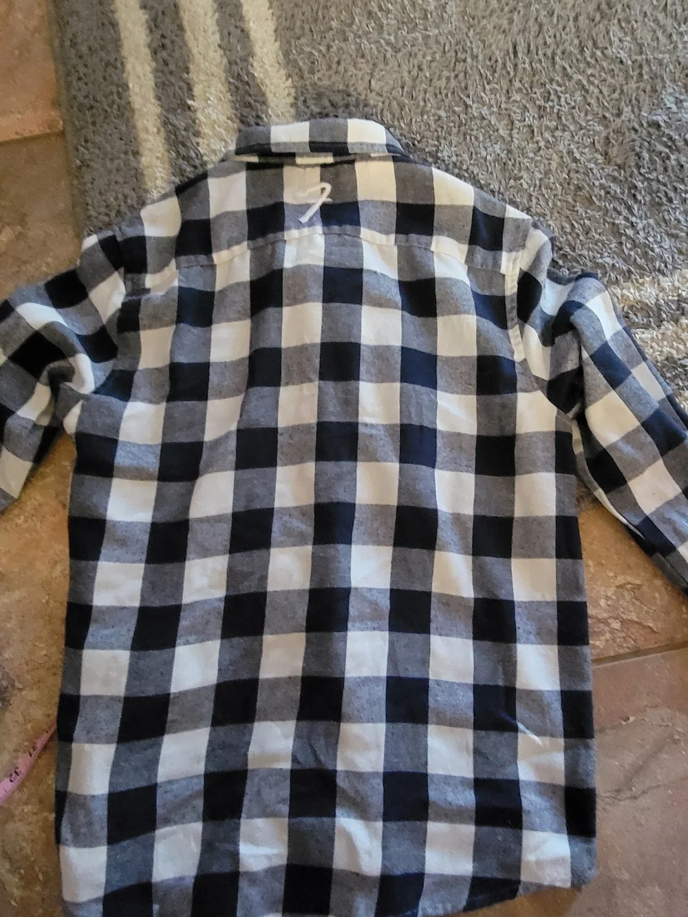 Fender Black & White Buffalo Check Flannel Shirt